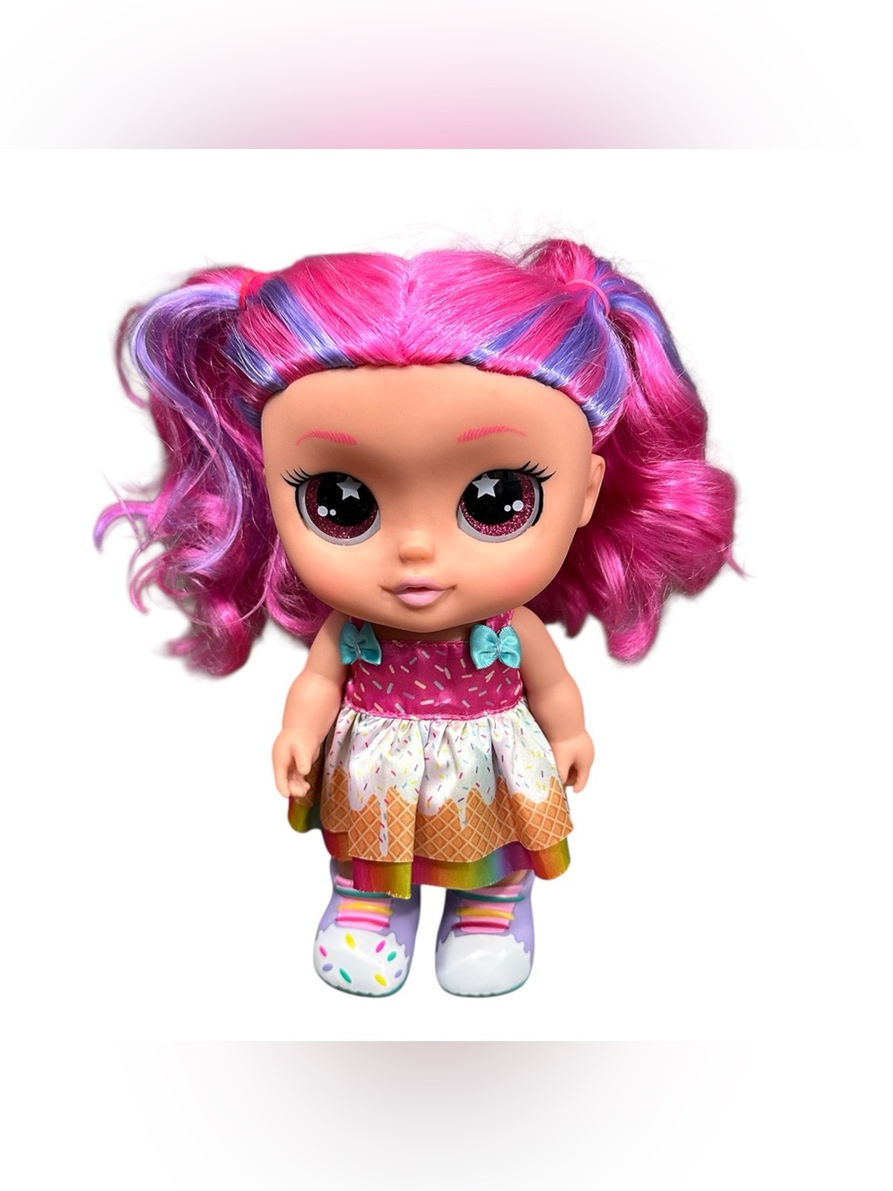 My Sweet Love 9.5” Doll Pink Purple Hair Ice Cream Dress Shoes Walmart 2021
